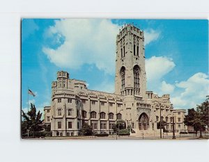 Postcard Scottish Rite Cathedral Indianapolis Indiana USA