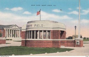 Scott Field , Illinois , 1940s ; Main Gate