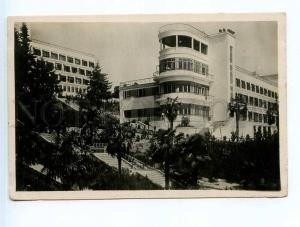 250350 RUSSIA Sochi resort Red Army Soyuzfoto 1937 postcard 