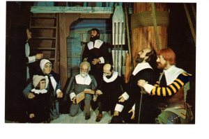 Embarkation of the Pilgrims, Plymouth National Wax Museum, Massachusetts,