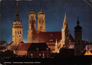 BT15385 Munchen Peterskirche Frauenkirche rathaus            Germany