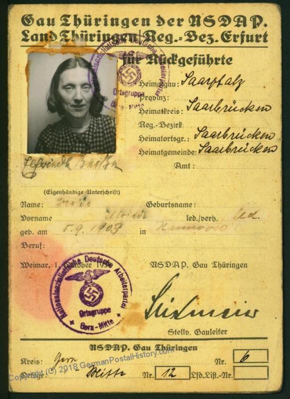 3rd Reich Konzentrationslager Ravensbrueck Estate Lot 59391