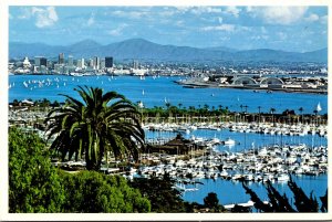 California San Diego From Point Loma Across Shelter Island