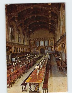 Postcard The Hall, Christ Church, Oxford, England