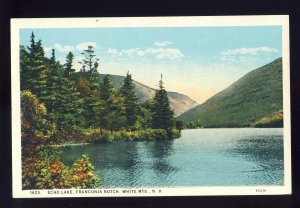 Franconia Notch, New Hampshire/NH Postcard, Echo Lake, White Mountains