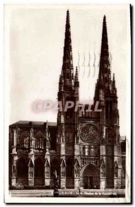 Old Postcard Bordeaux arrows of the cathedral