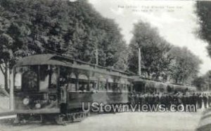 Repro - First Electric Train - Westfield, New York NY  