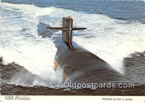 USS Philadelphia Ship US Nuclear High Speed Attack Submarines, Groton, CT, US...