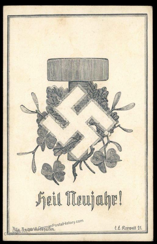 Austria NSDAP 1921! Nazi Party Deutsch-Oesterreich Propaganda Card 90621