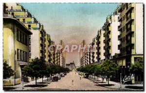 Postcard Modern Lyon Villeurbanne Avenue Henri Barbusse