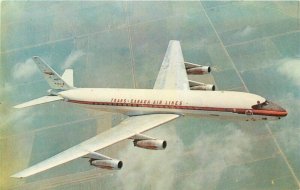 Advertising Airline 1960s Postcard Trans Canada Dexter in flight 7918