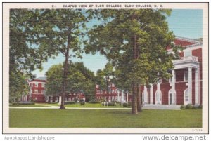 Campus View Of Elon College North Carolina