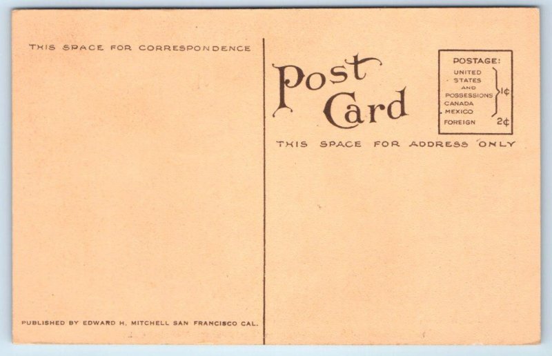 SOLANO COUNTY, CA California ~ MARE ISLAND WORKMEN on Ferryboat Vallejo Postcard