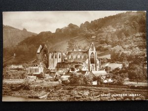 Monmouthshire TINTERN ABBEY c1913 RP Postcard by The Graphotone Co.