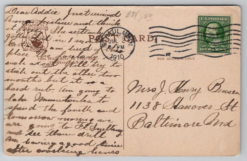 St Paul MN Governors Room State Capitol Building Minnesota Postcard E36