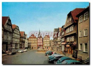 Modern Postcard Fritzlar (Eder) Marktplatz
