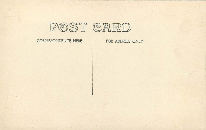 RPPC Postcard African American Boy Riding a Donkey