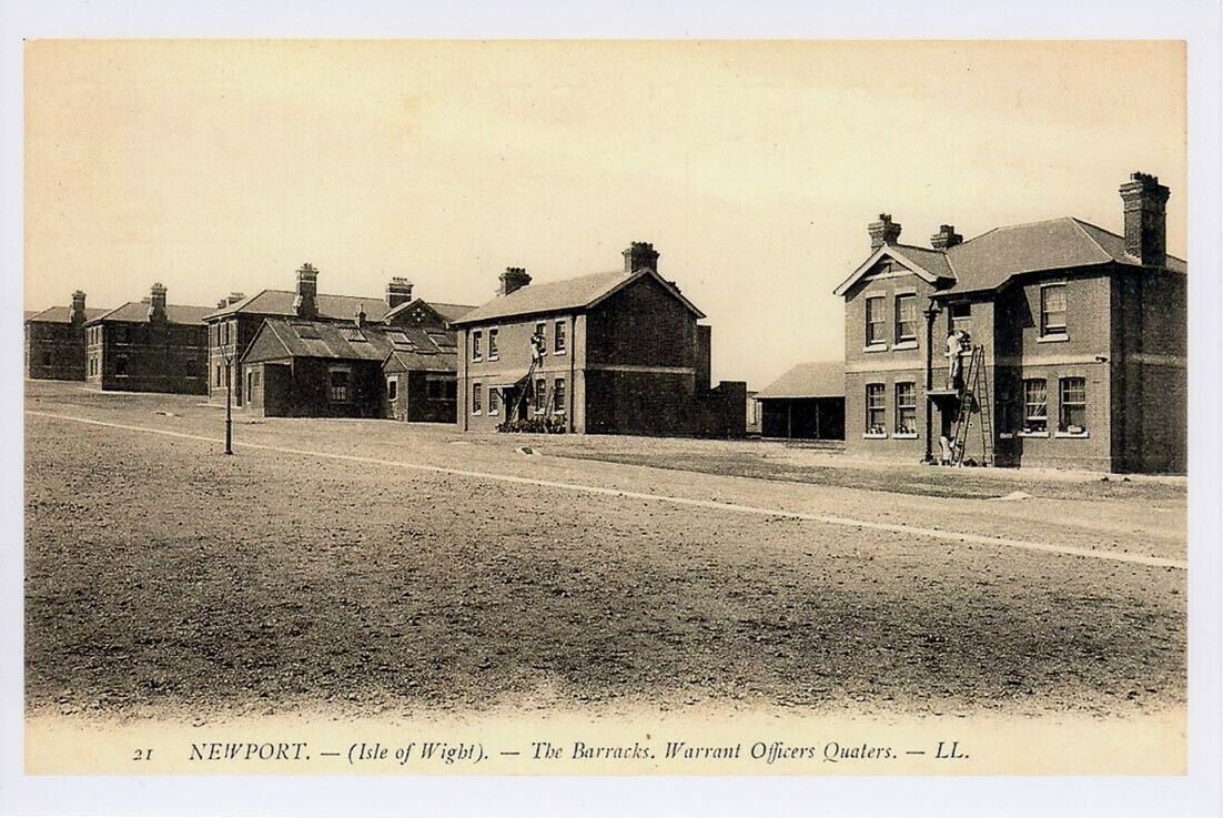 (av88) Newport The Barracks Warrant Officers Quarters Copy of an IOW