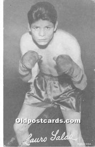 Lauro Salas Boxing Non Postcard Backing 