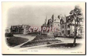 Cabourg Old Postcard The cottages
