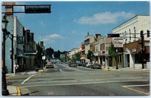 Postcard - Downtown Hartford, Wisconsin