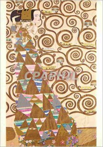 Modern Postcard Gustav Klimt (1862 1918) Die Erwartung (Wervorlage Zum Stocle...