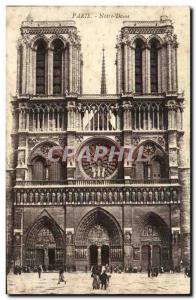 Paris Old Postcard Notre Dame