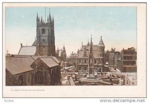 St. Andrew's Church and Cross, Plymouth, Devon, England, United Kingdom, 10-20s