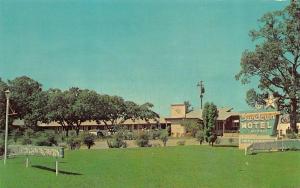 MOUNT PLEASANT, TX Texas  SUNDOWN MOTEL Titus Co  MT PLEASANT  c1950's Postcard