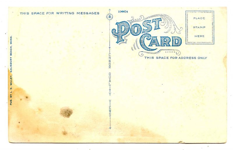 MA - Salisbury Beach. Ben Butler's Toothpick