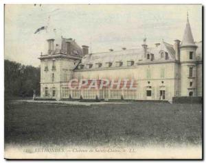 Old Postcard Rethondes Chateau De Sainte Claire