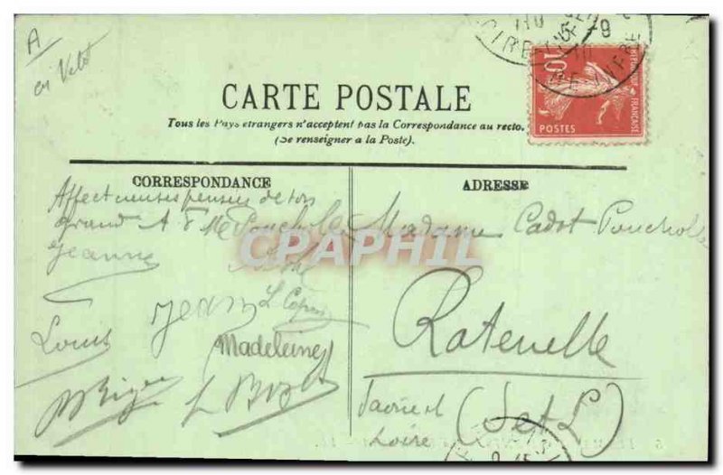 Old Postcard Folklore Saltmarsh The harvesting salt