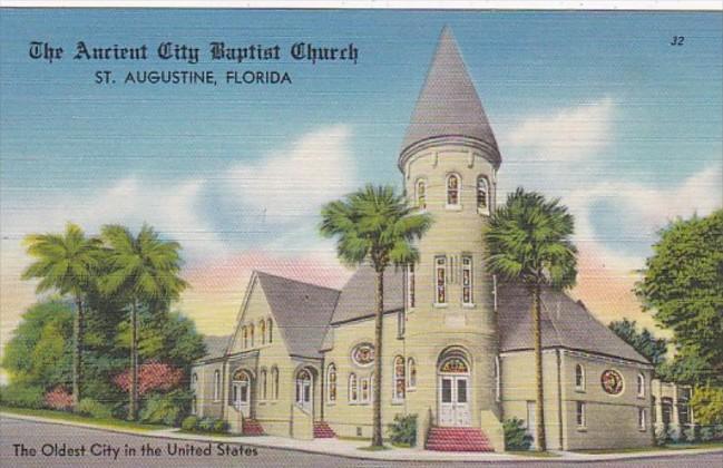 Florida St Augustine The Ancient City Baptist Church