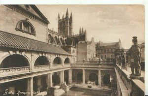 Somerset Postcard - Bath - Roman Baths - Ref TZ7974