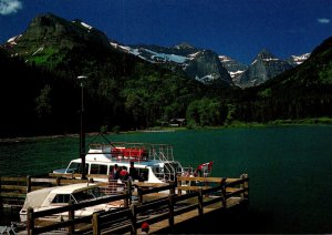 Canada Alberta/Montana Glacier National Park Upper Waterton Lake