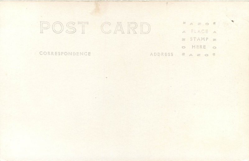 RPPC Postcard Memorial Building Pocatello ID 38