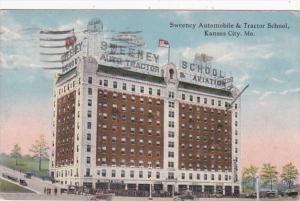 Missouri Kansas City Sweeney Automobile and Tractor School 1921