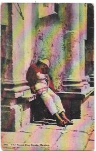 Mexico 1920.  Noon day Siesta.  Great stamp.