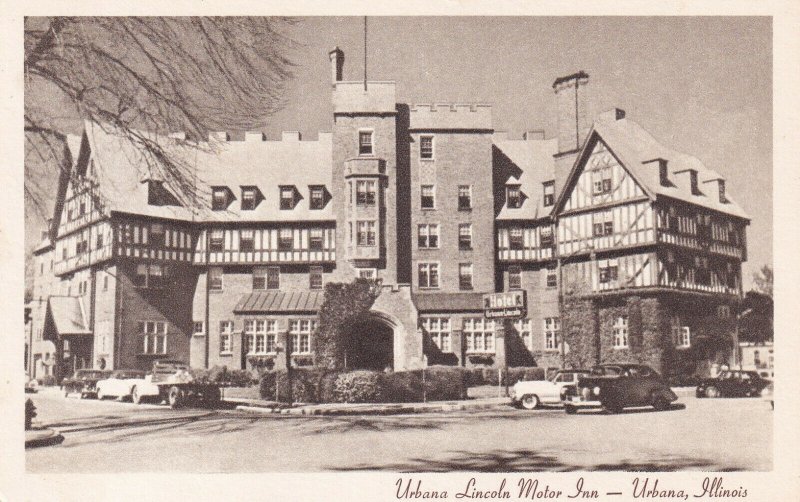 URBANA, Illinois, 1930s; Urbana Lincoln Motor Inn