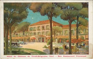 CPA BRIGNOLES Hotel du Chateau de Tivoli-Brignoles - Restaurant (1111236)