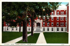 South Carolina Sumter Tuomey Hospital Citizens' Annex Curteich
