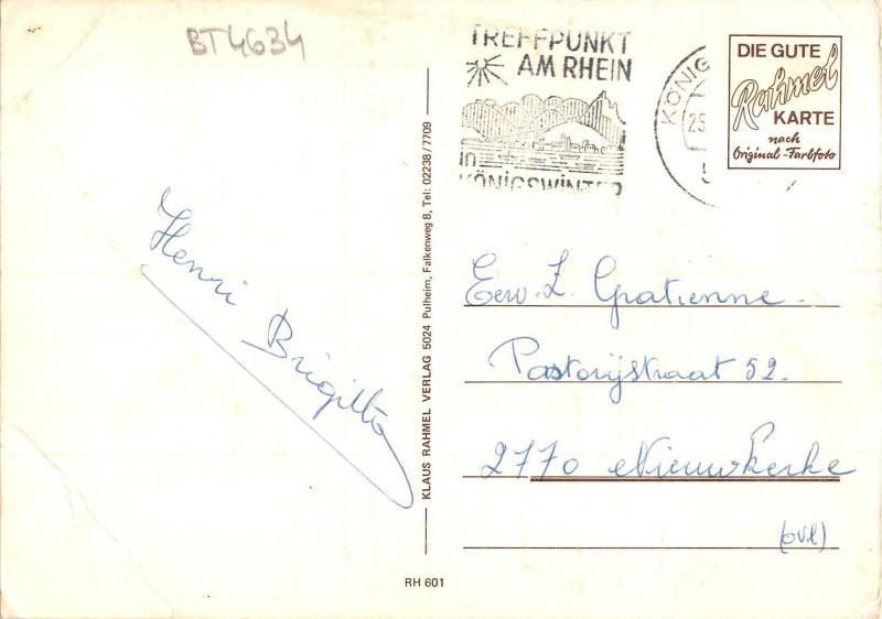 BT4634 Der Romantifsche Rhein bis koln multi views Germany