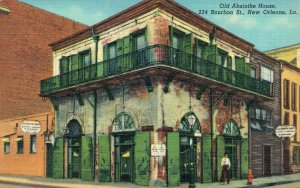 USA Louisiana New Orleans Old Absinthe House Bourbon St 07.02