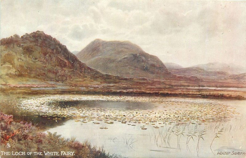 Scottish Lochs Postcard Loch of the White  Fairy