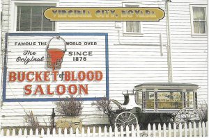 The Original Bucket of Blood Saloon Virginia City Nevada 4 by 6