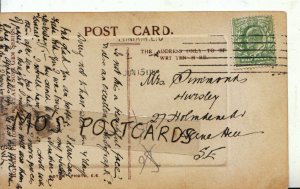 Genealogy Postcard - Simmonds? - Hursley, 27 Holmdene Av Herne Hill, SE - 7861A