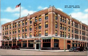 Linen Postcard Grand Hotel in Billings, Montana