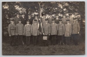 RPPC German Legion 1927 At Brest  Germany Real Photo Postcard L27