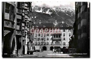 Old Postcard Innsbruck Herzog Feiedrichstrasse Mit Dach Goldenen