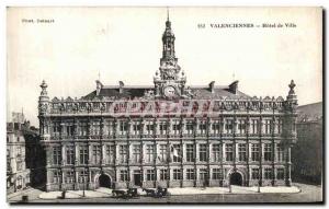 Postcard Old City Hall Valenciennes